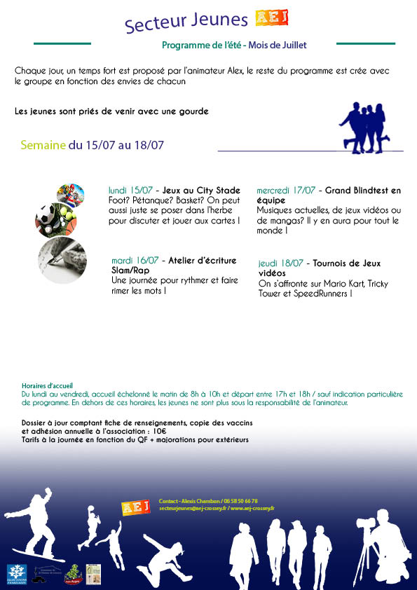 Programme ETE 20252