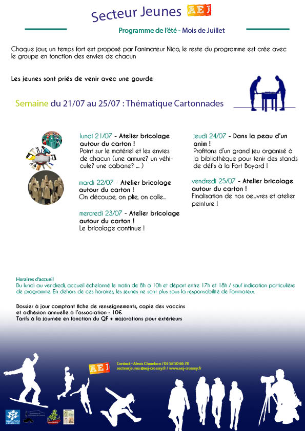 Programme ETE 20253