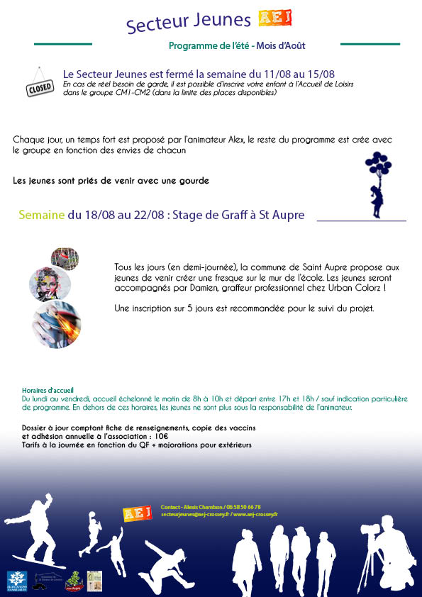 Programme ETE 20256