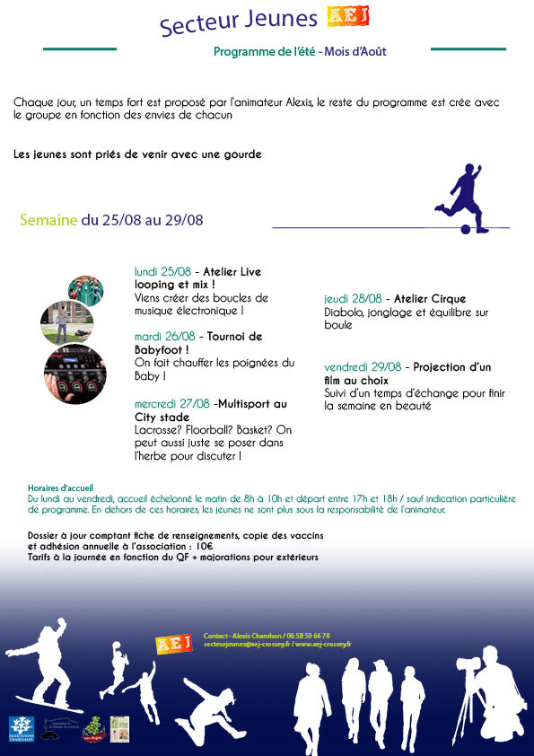 Programme ETE 20257